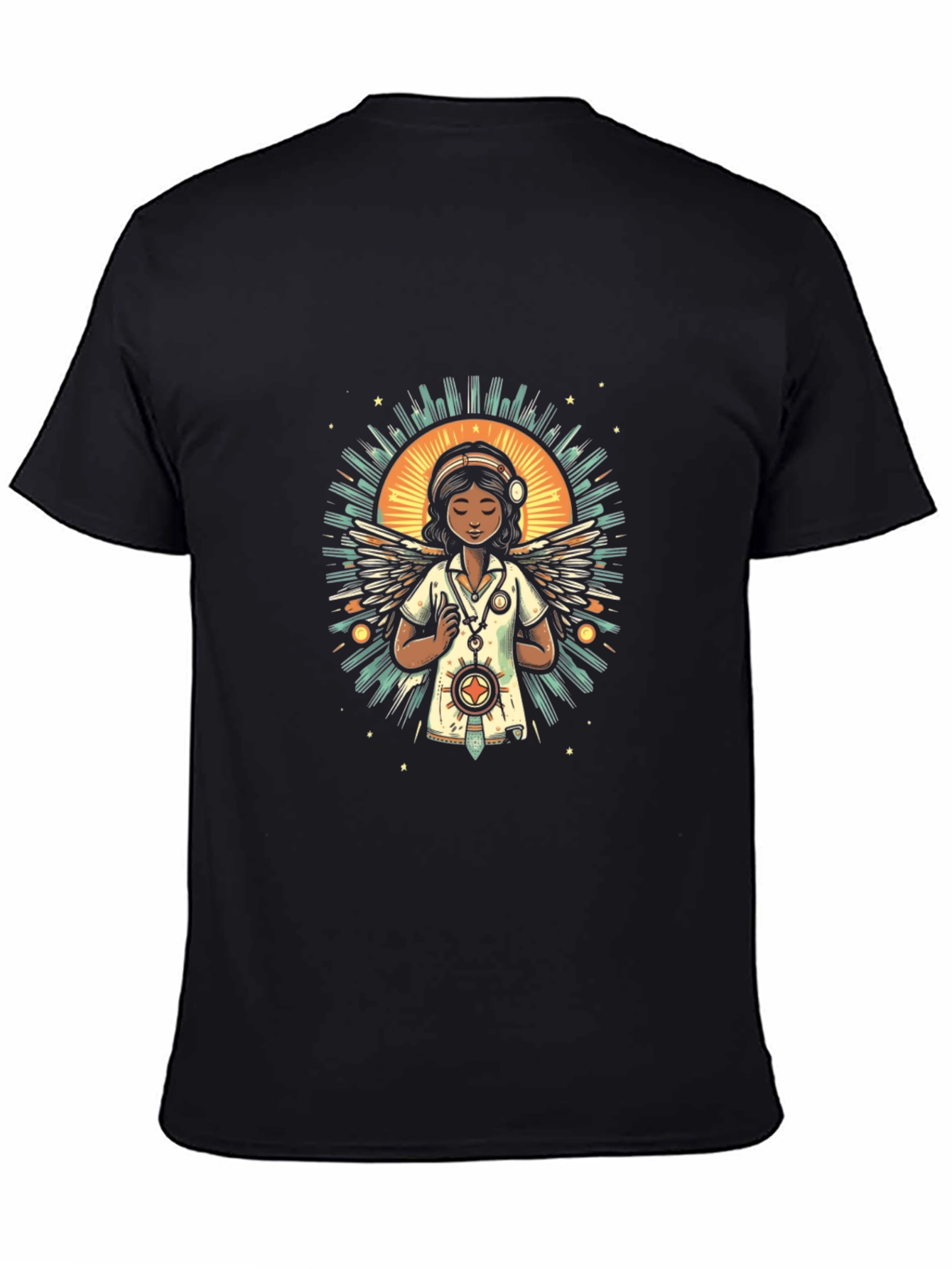 Nurse Angel Graphic Tee