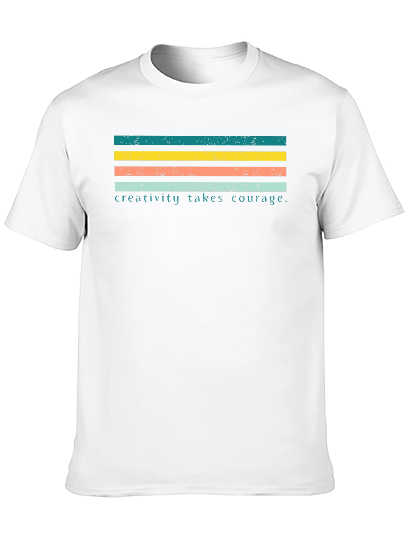Creativity Takes Courage Graphic Tee - Black