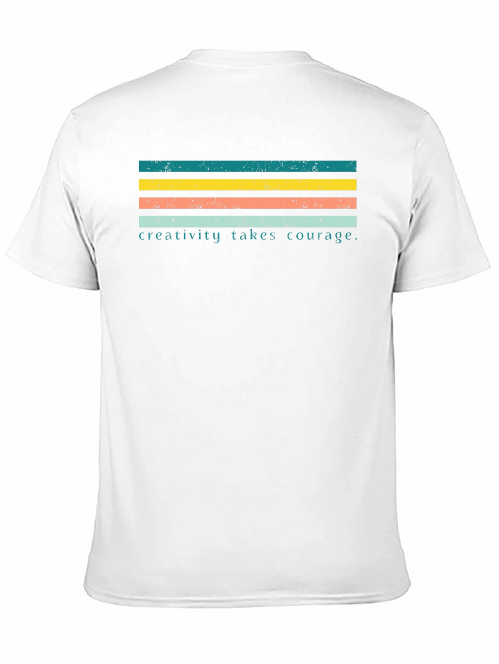 Creativity Takes Courage Graphic Tee - Black
