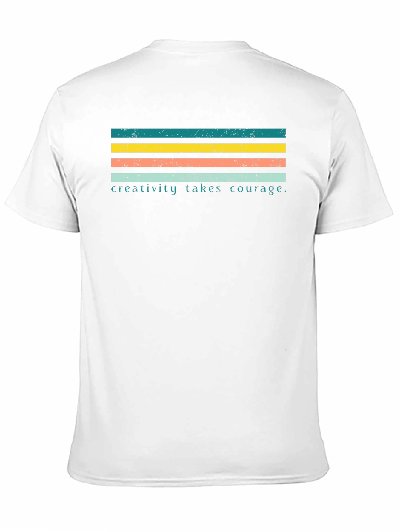 Creativity Takes Courage Graphic Tee - Black