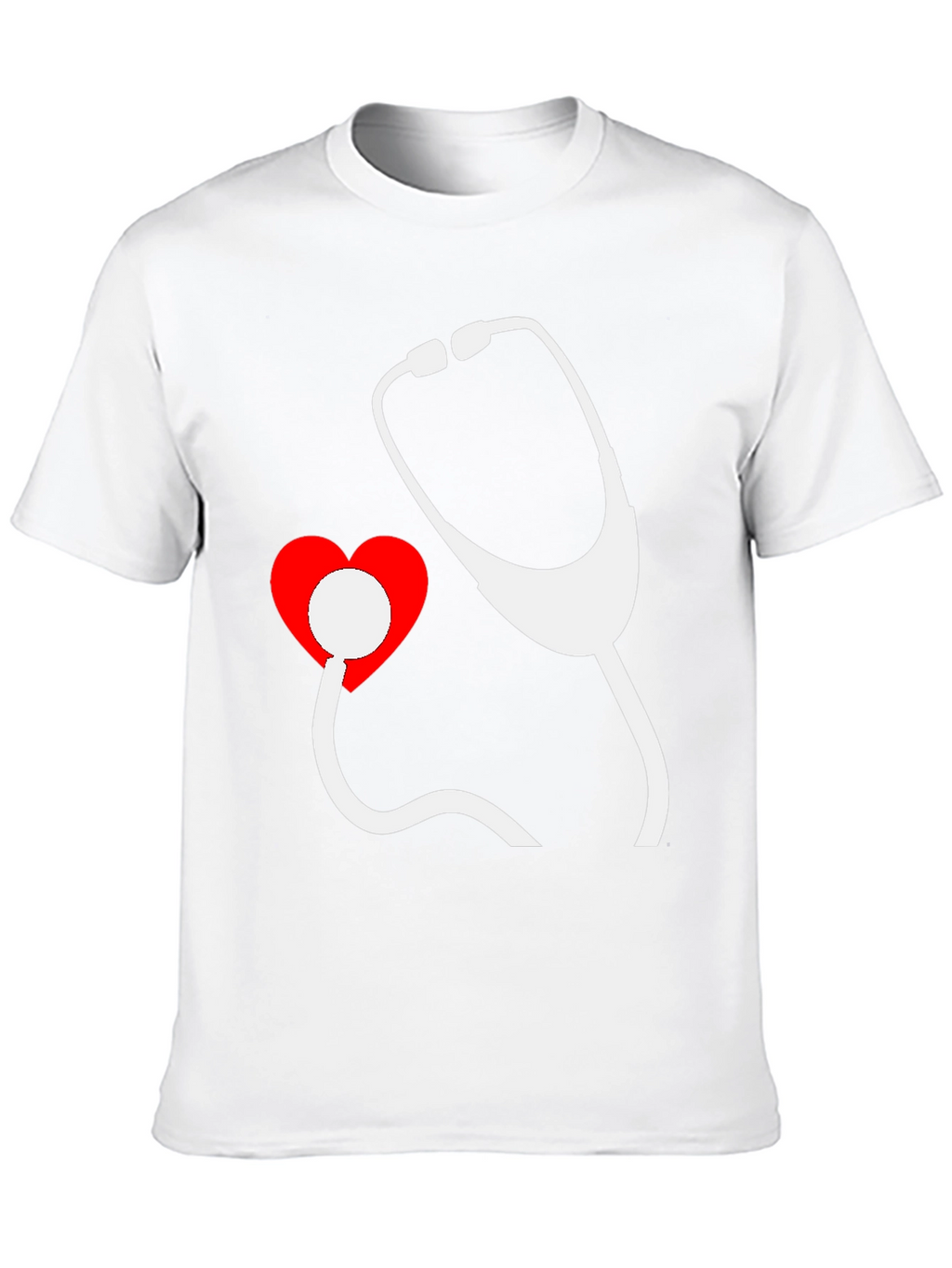 Heartbeat Stethoscope Graphic Tee - Doctor Nurse Shirt