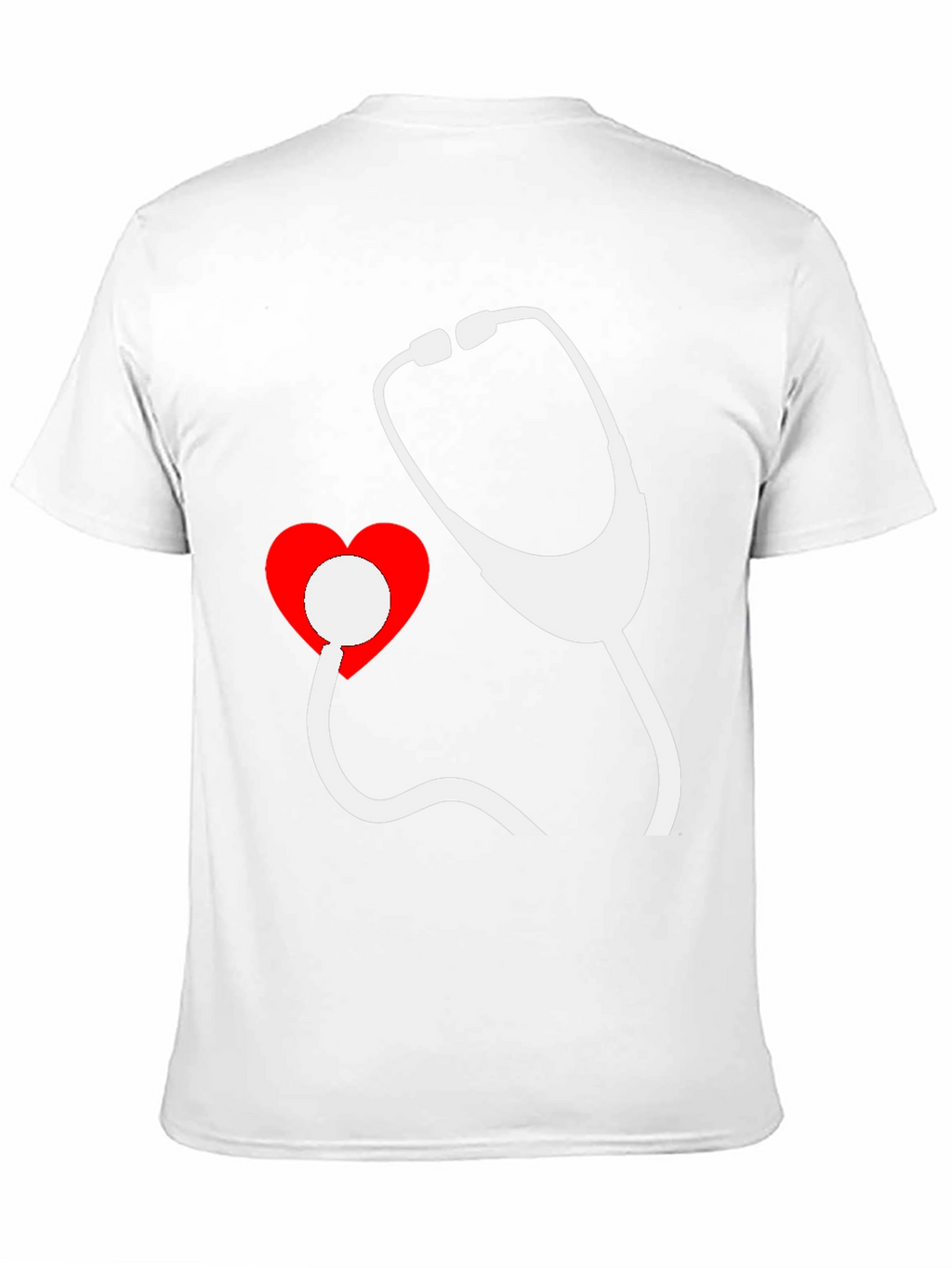Heartbeat Stethoscope Graphic Tee - Doctor Nurse Shirt