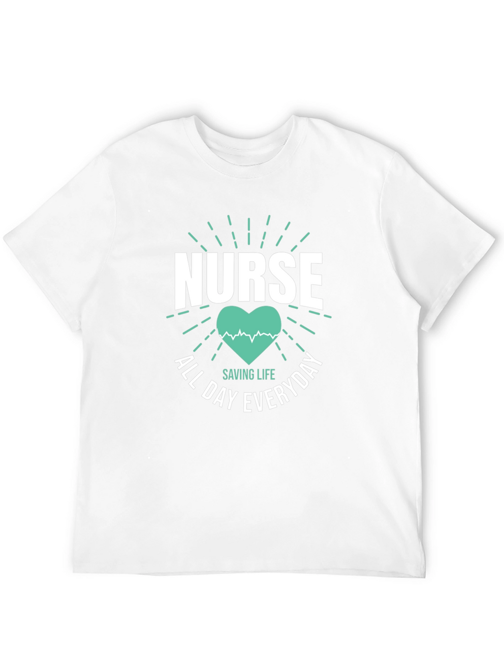 Nurse All Day Everyday Graphic T-Shirt