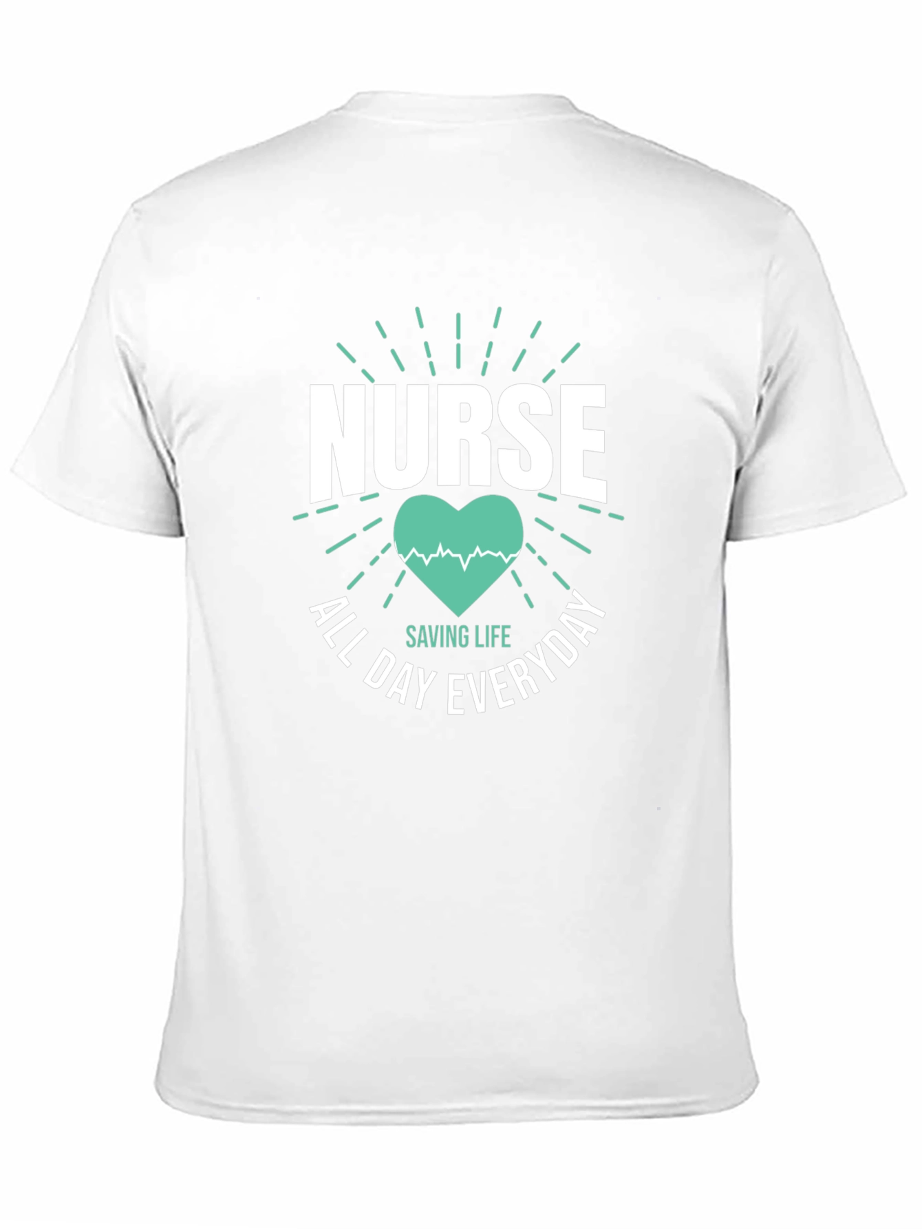 Nurse All Day Everyday Graphic T-Shirt