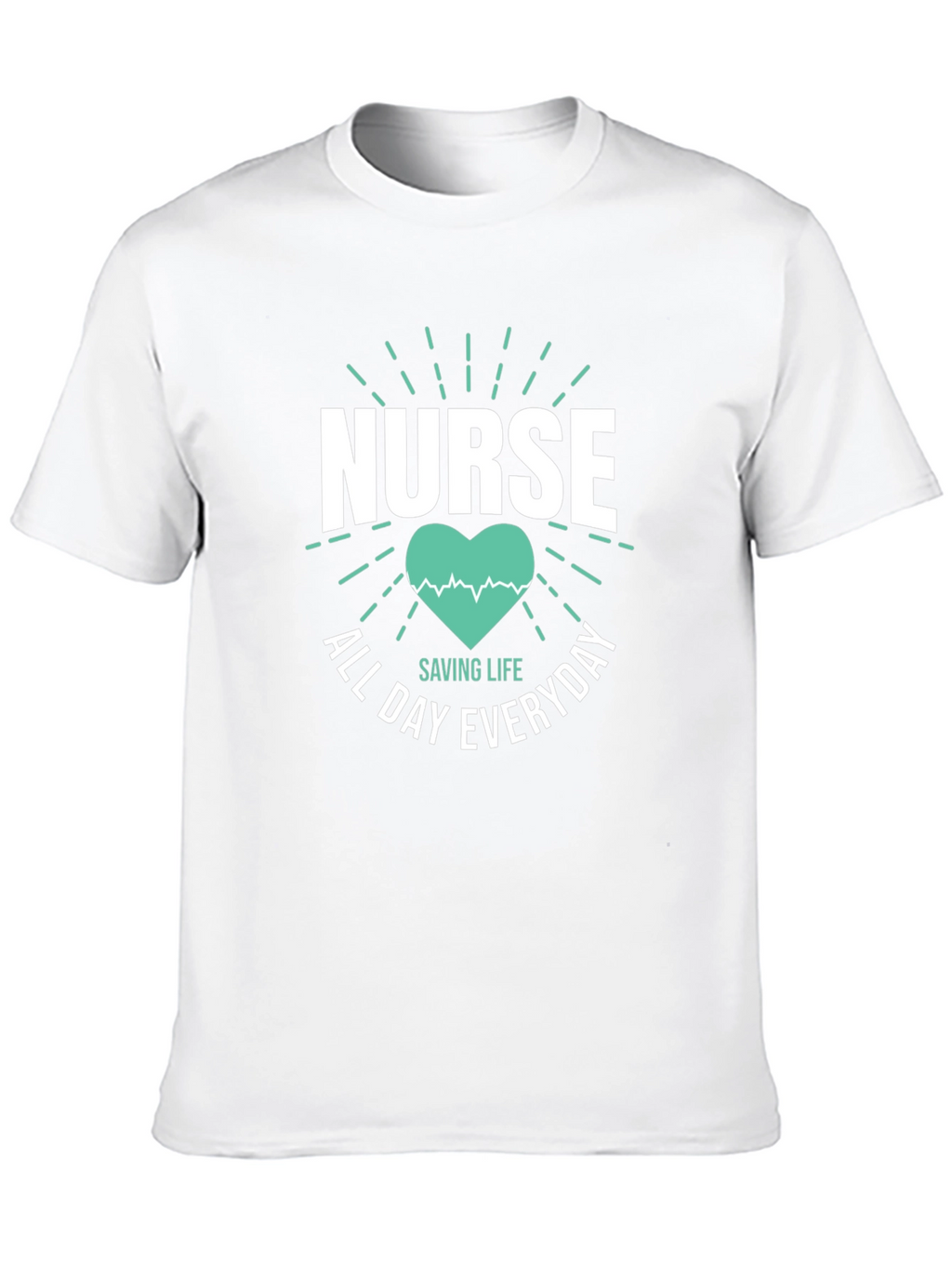 Nurse All Day Everyday Graphic T-Shirt
