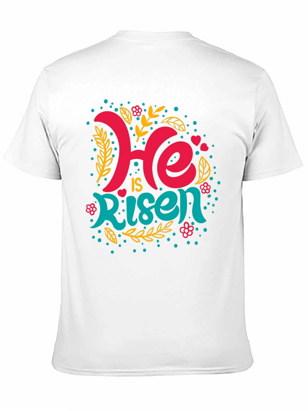 He is Risen Graphic Tee - Easter Celebration Shirt