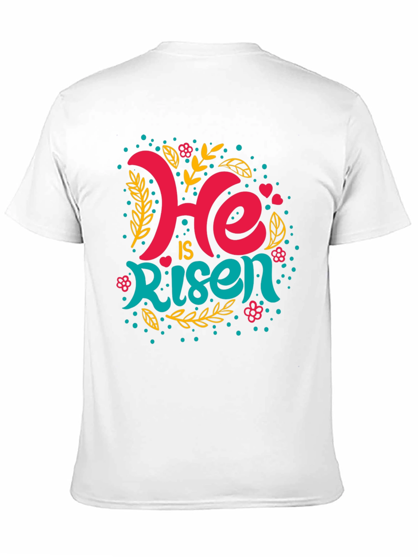 He is Risen Graphic Tee - Easter Celebration Shirt