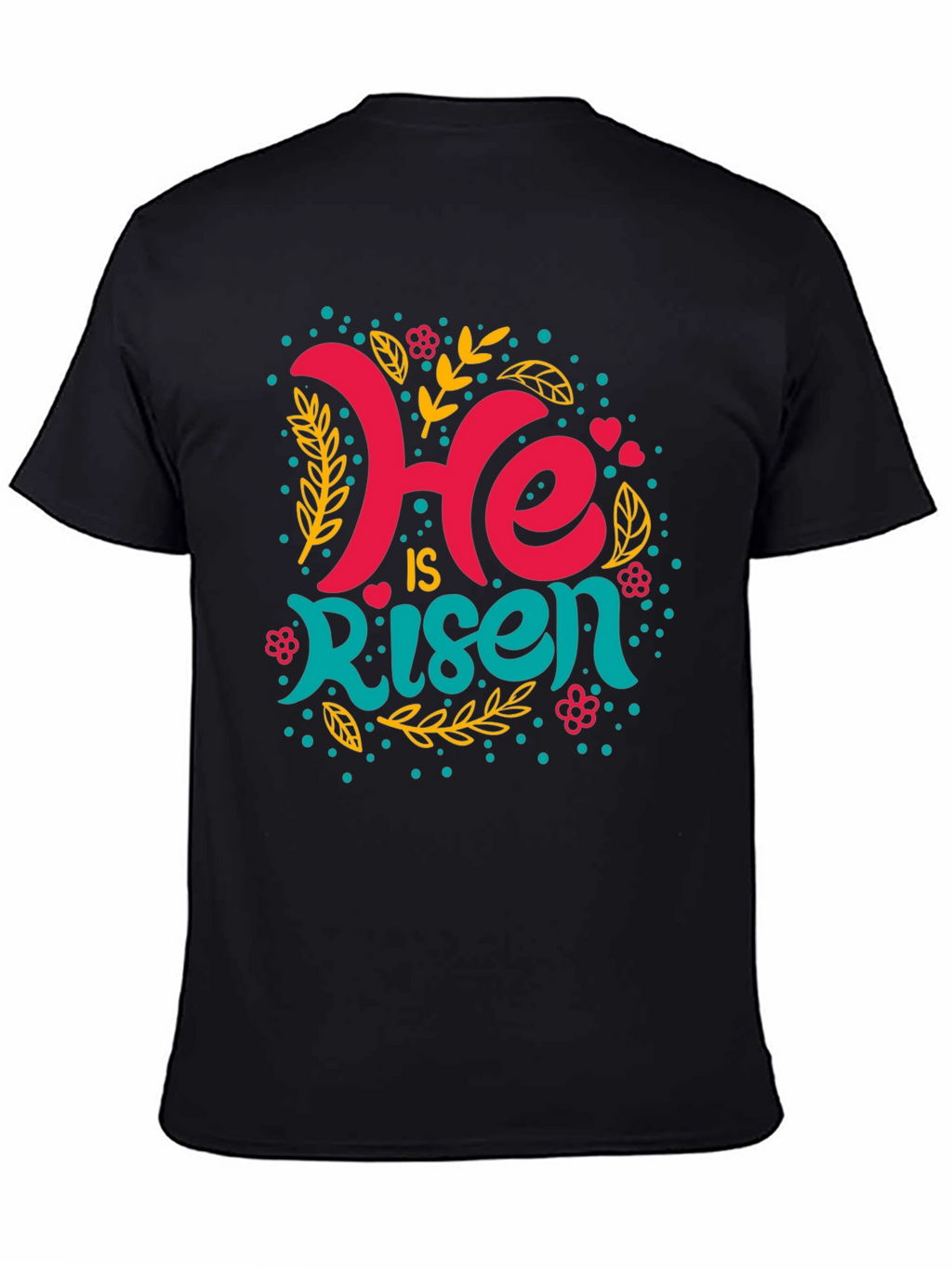 He is Risen Graphic Tee - Easter Celebration Shirt