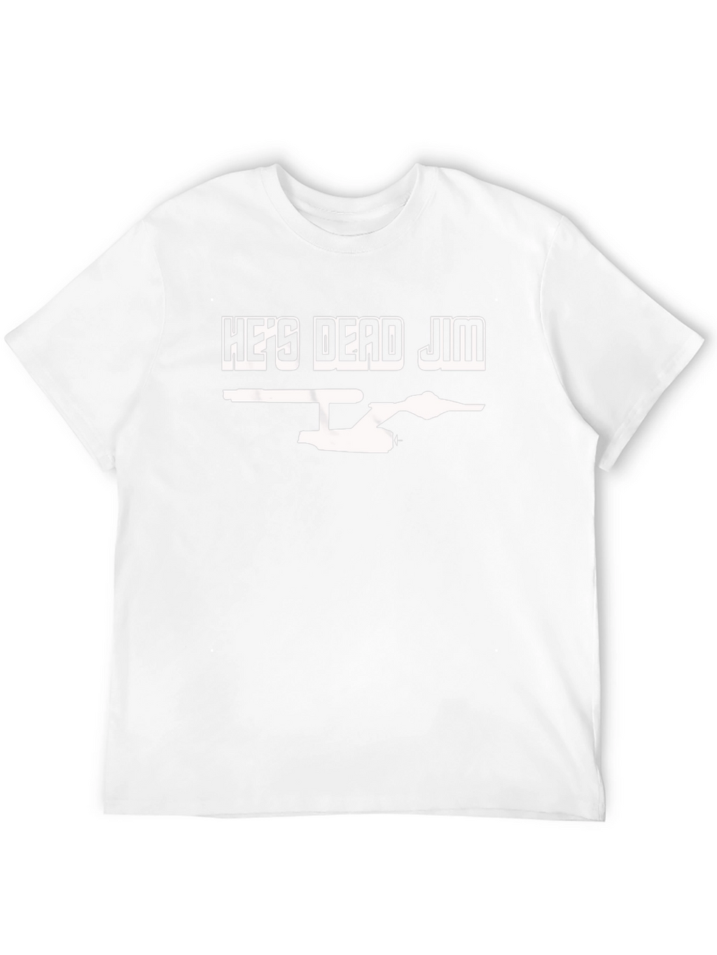 Hes Dead Jim T-Shirt - Star Trek Inspired