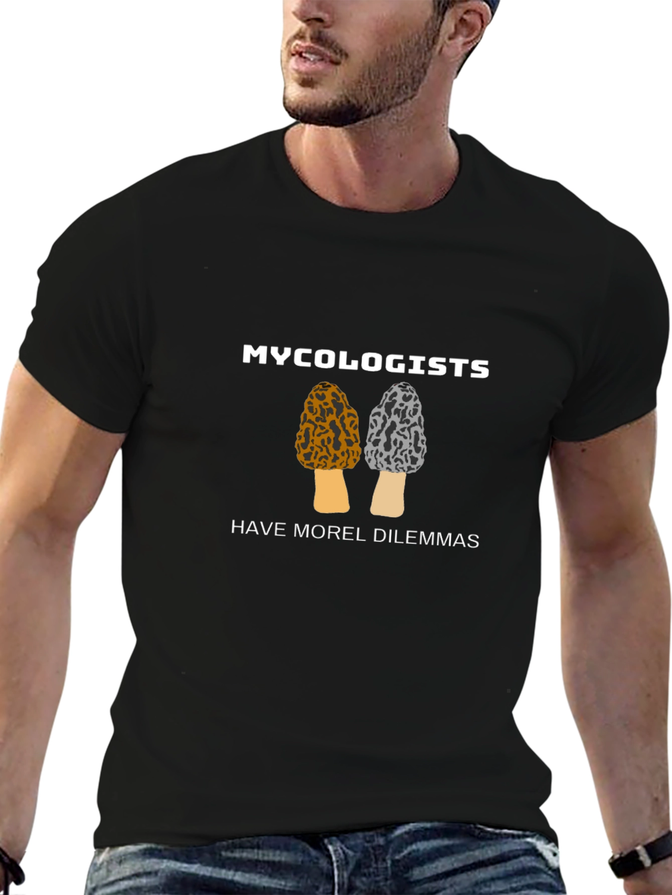 Mycology T-Shirt - Morel Dilemmas