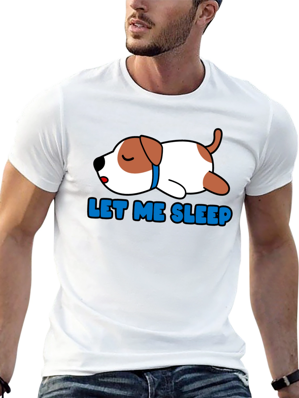 Let Me Sleep Dog T-Shirt