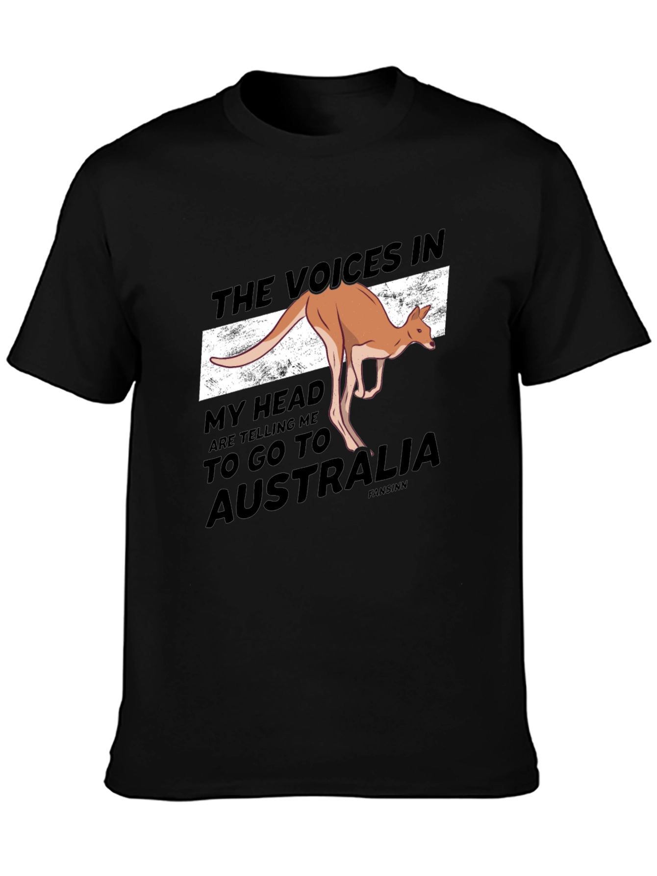 Australia Kangaroo Graphic T-Shirt