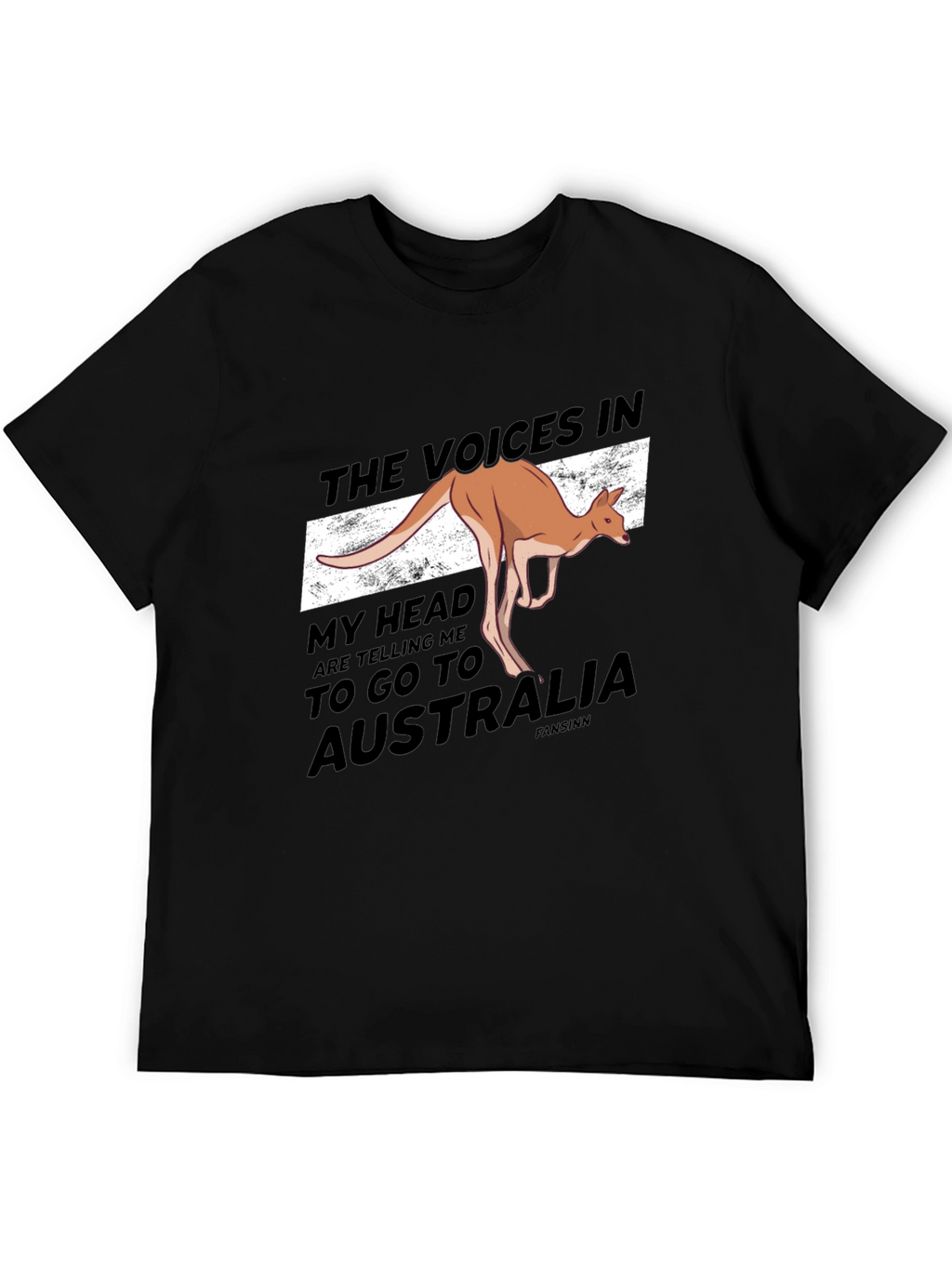 Australia Kangaroo Graphic T-Shirt