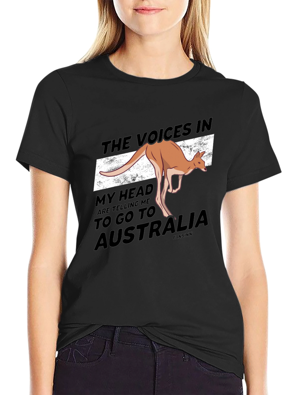 Australia Kangaroo Graphic T-Shirt