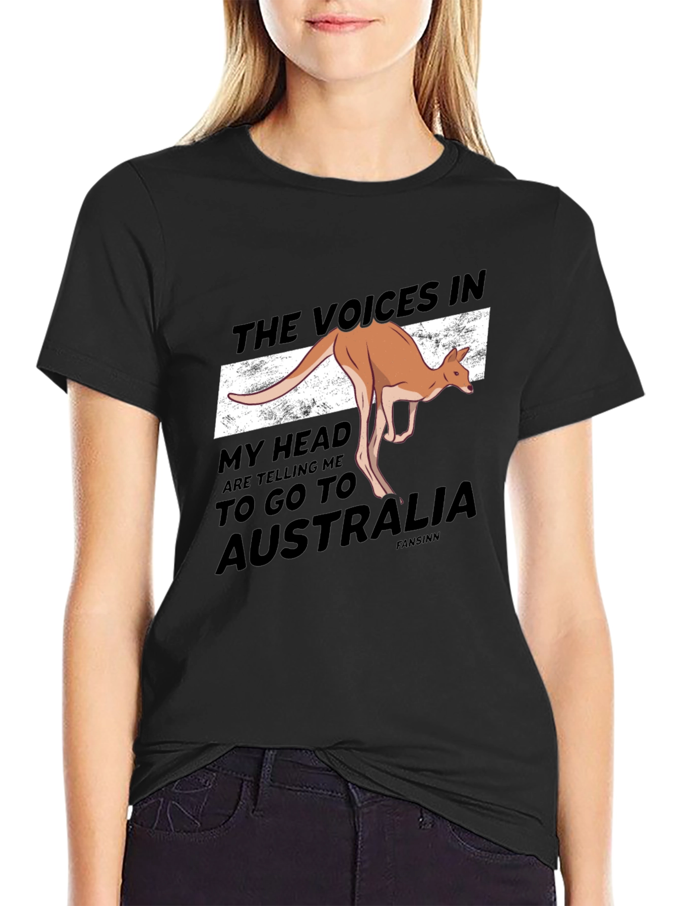 Australia Kangaroo Graphic T-Shirt