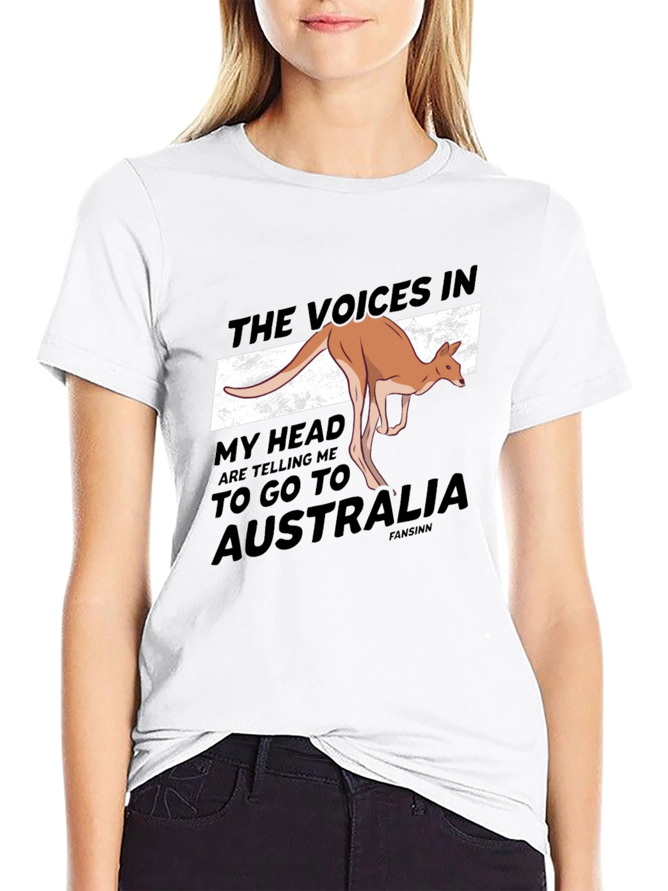 Australia Kangaroo Graphic T-Shirt