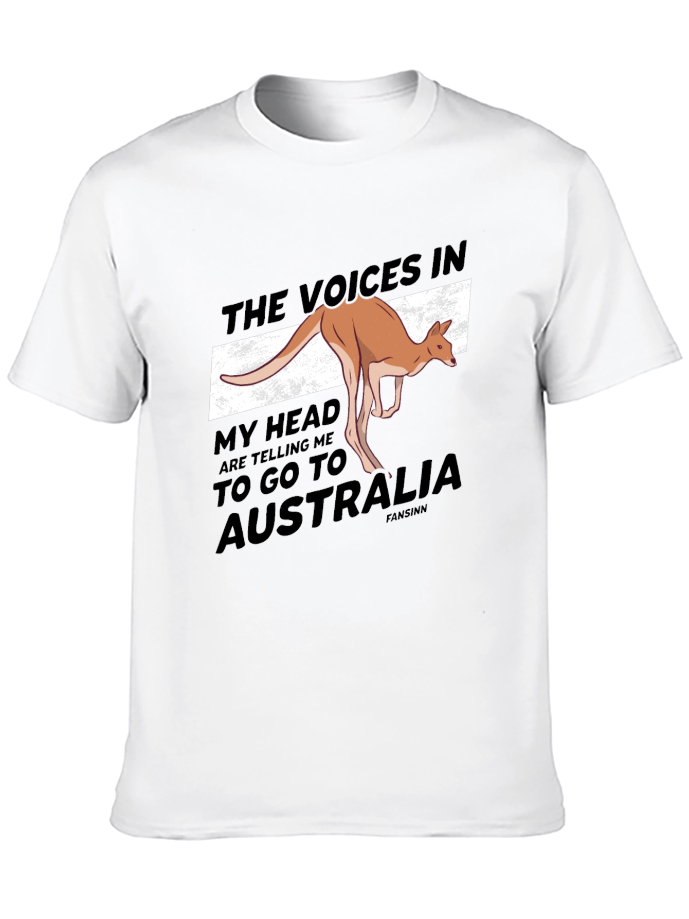 Australia Kangaroo Graphic T-Shirt