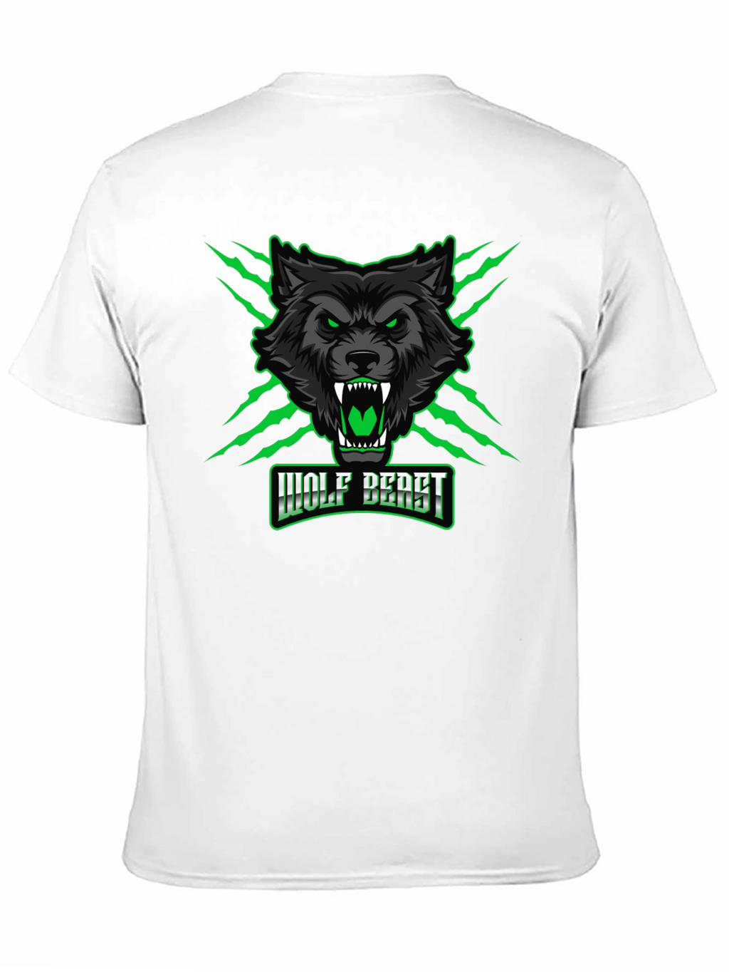 Wolf Beast Graphic Tee - Fierce & Bold Design
