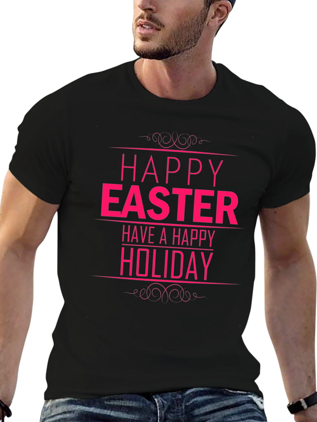 Happy Easter Holiday Graphic Tee