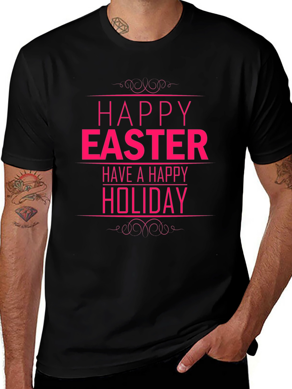 Happy Easter Holiday Graphic Tee
