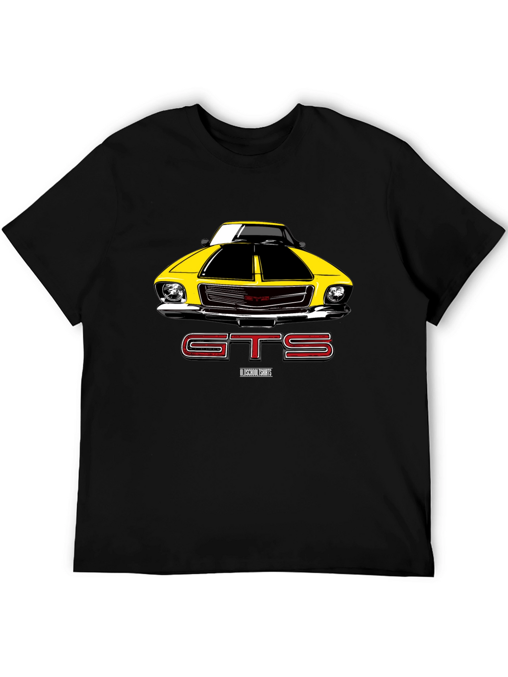 GTS Car Graphic Black T-Shirt