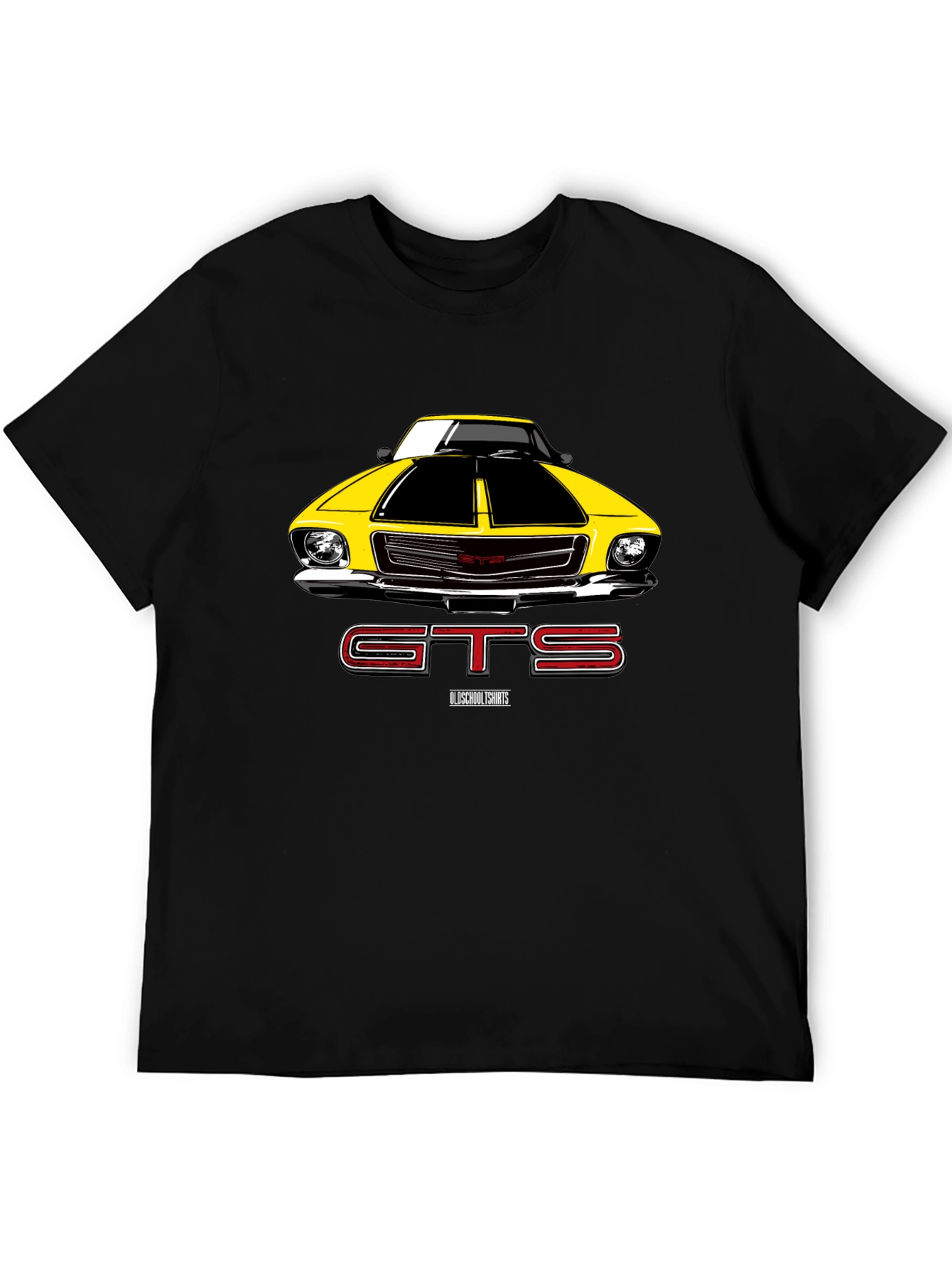 GTS Car Graphic Black T-Shirt