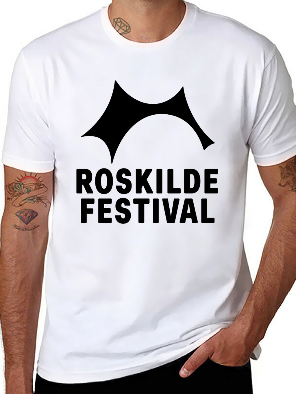 Roskilde Festival Black T-Shirt