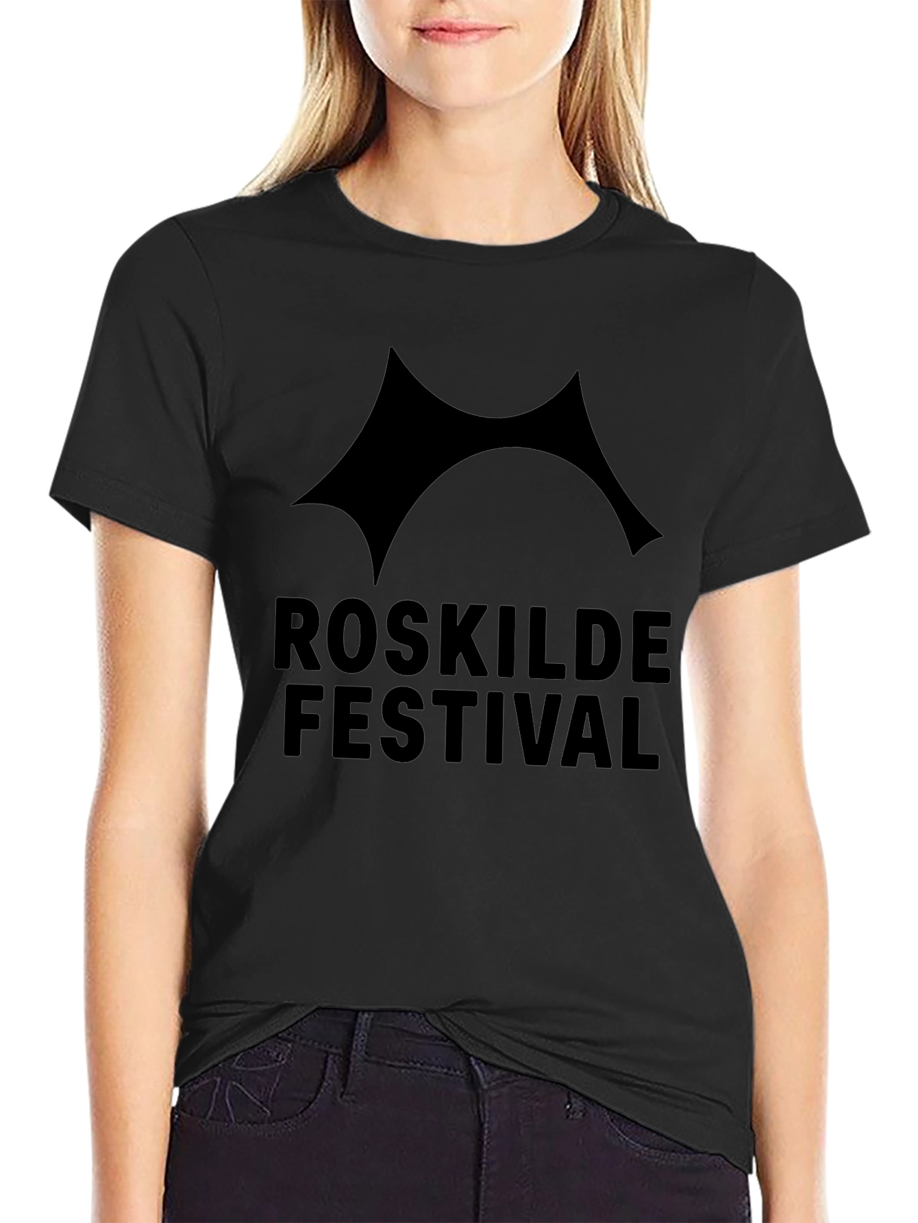 Roskilde Festival Black T-Shirt