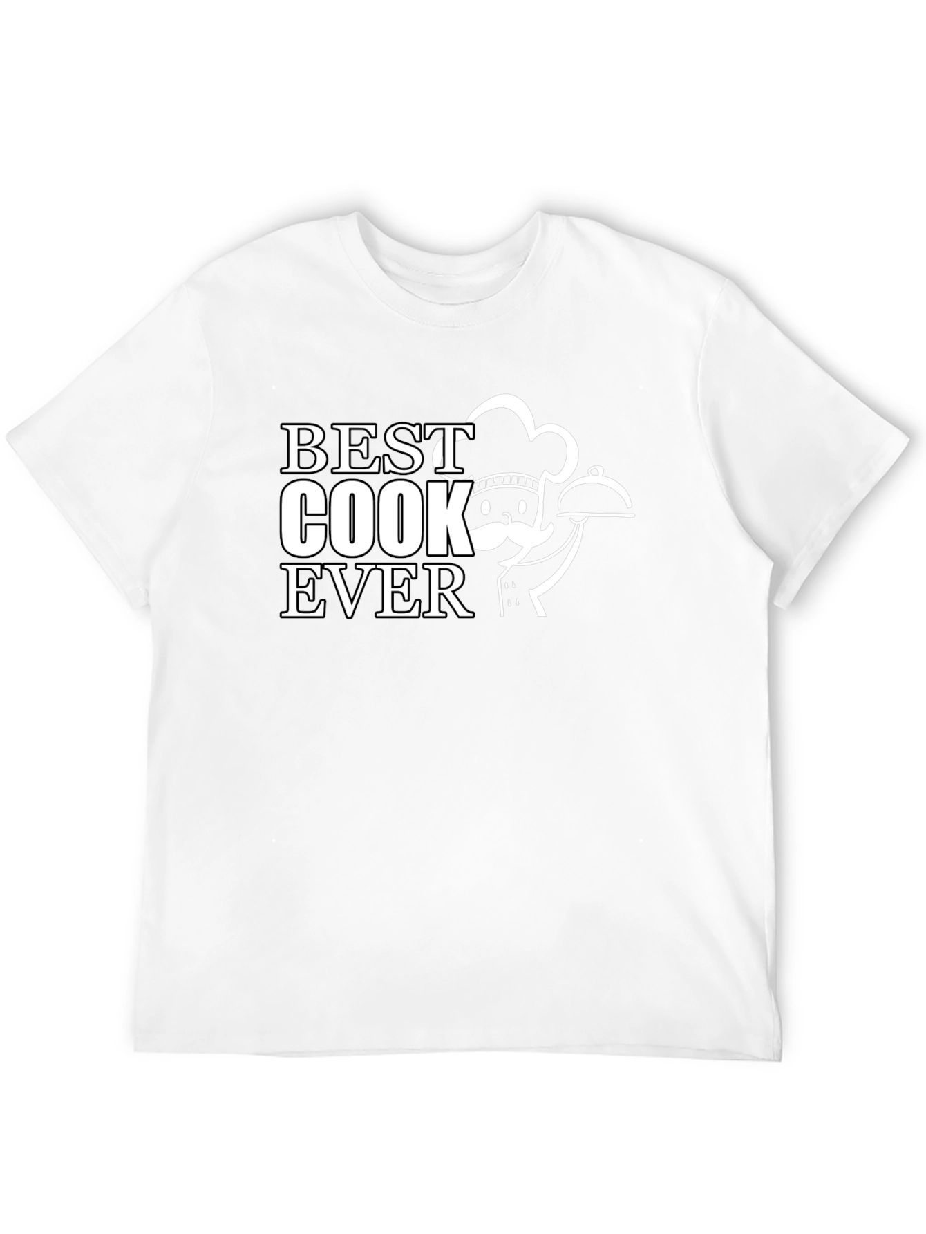 Best Cook Ever Graphic T-Shirt - Chef Gift
