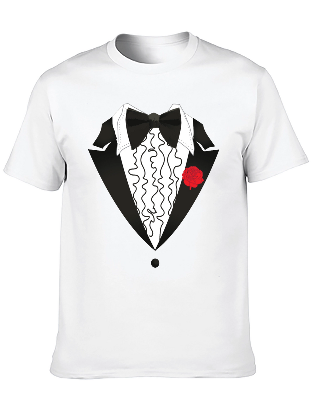 Tuxedo T-Shirt - Novelty Formal Wear Tee