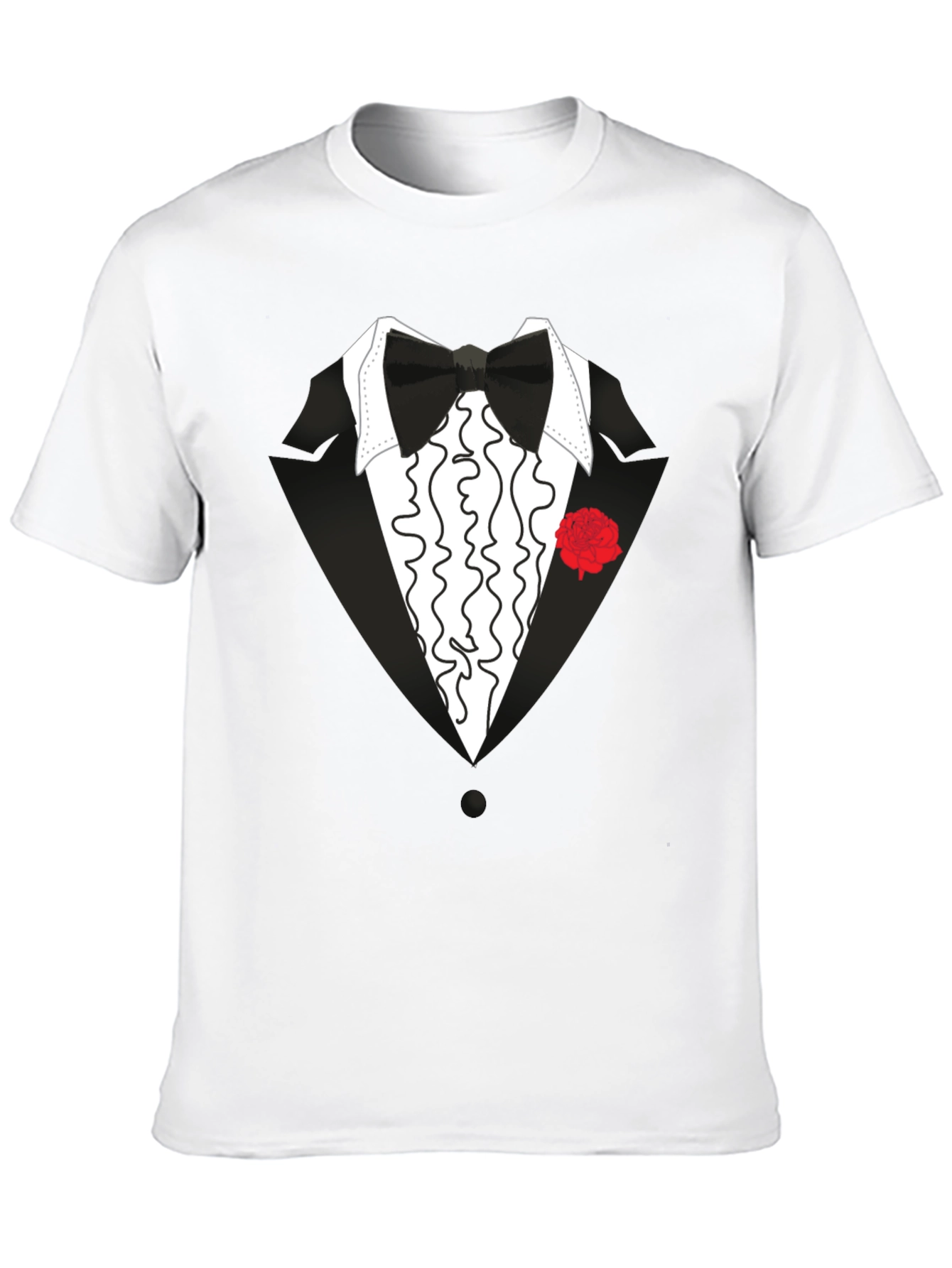 Tuxedo T-Shirt - Novelty Formal Wear Tee