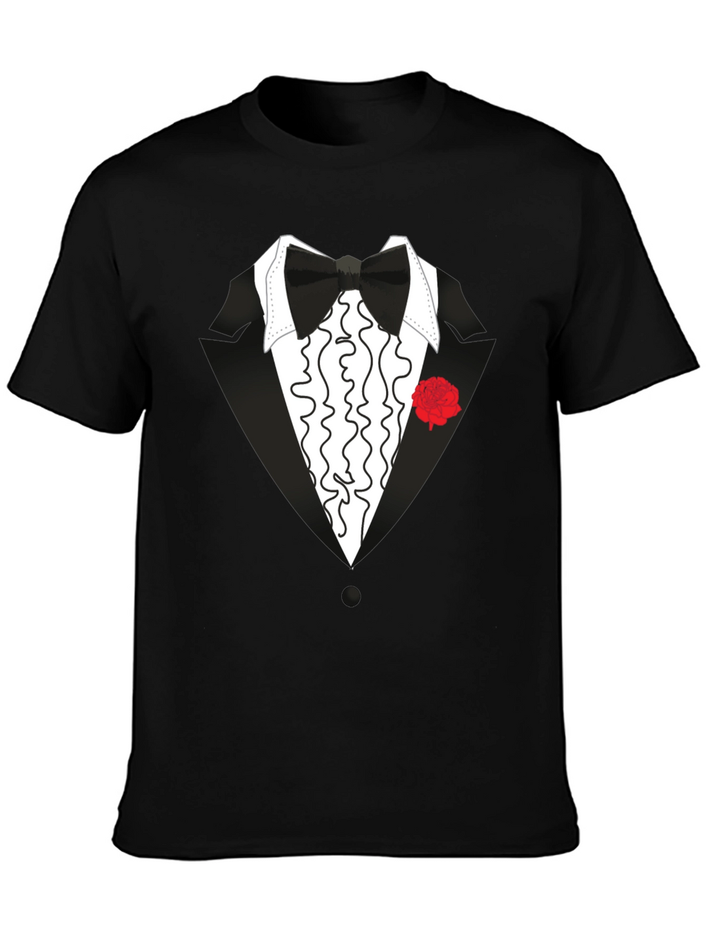 Tuxedo T-Shirt - Novelty Formal Wear Tee