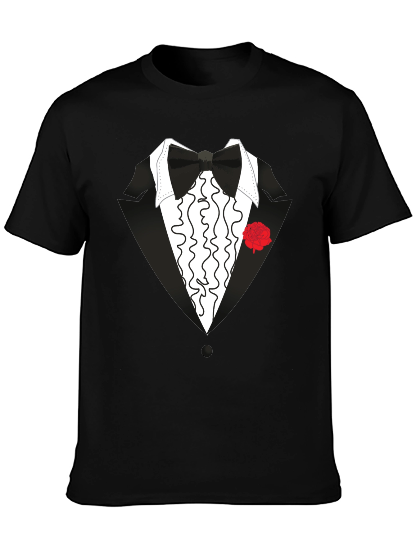Tuxedo T-Shirt - Novelty Formal Wear Tee