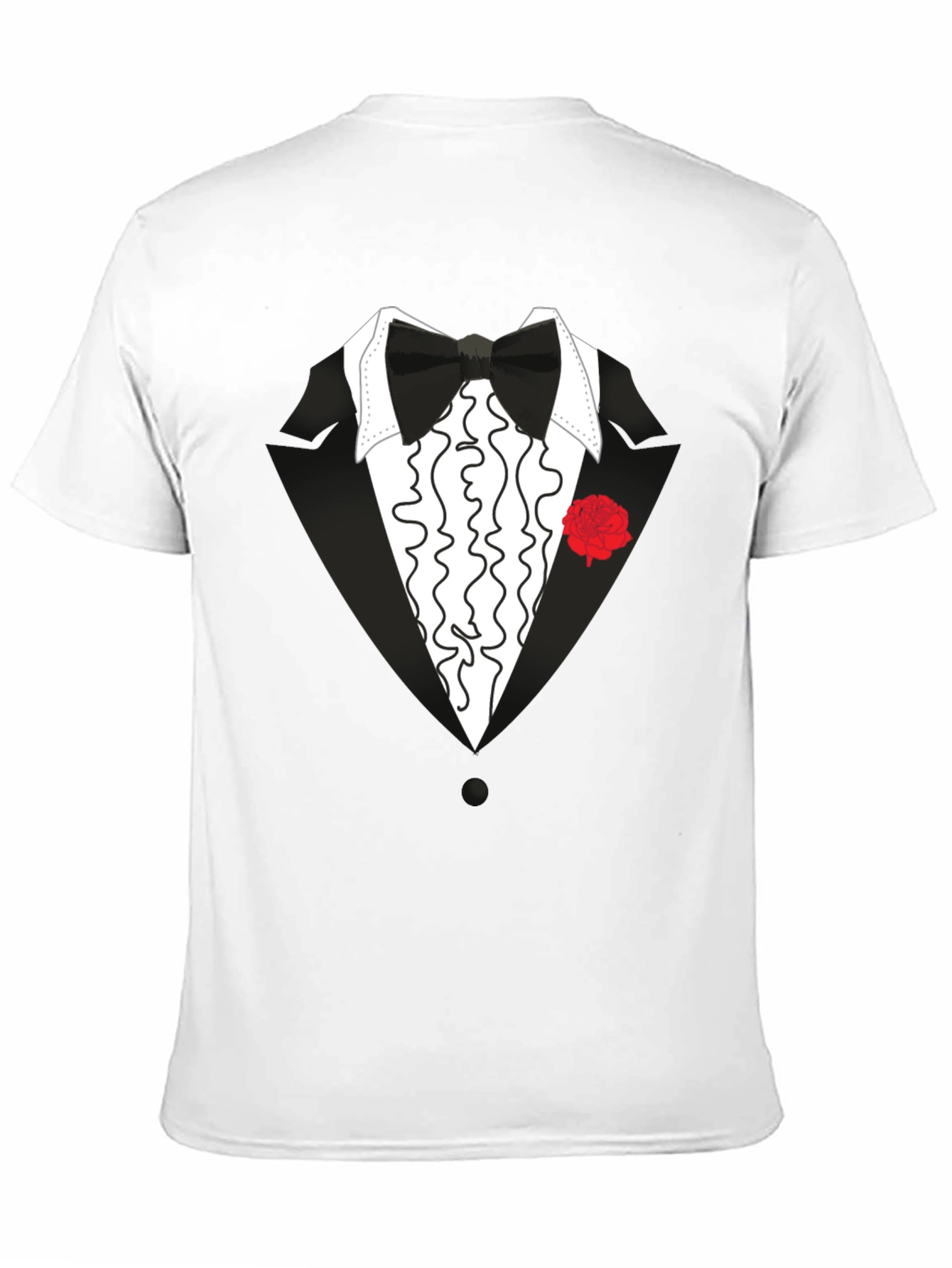 Tuxedo T-Shirt - Novelty Formal Wear Tee