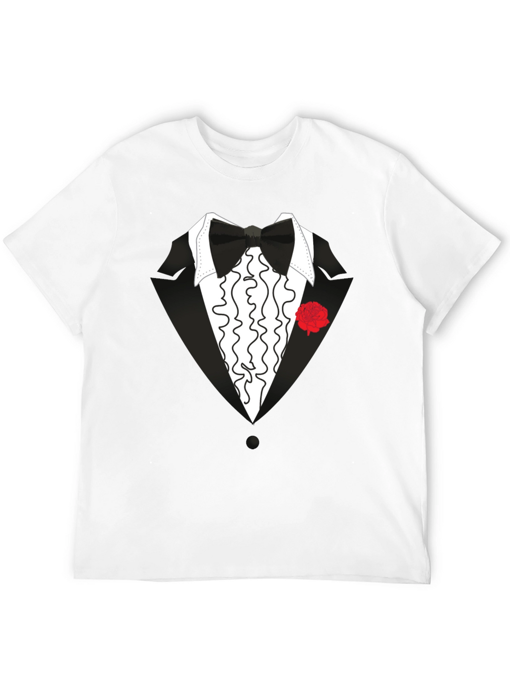 Tuxedo T-Shirt - Novelty Formal Wear Tee