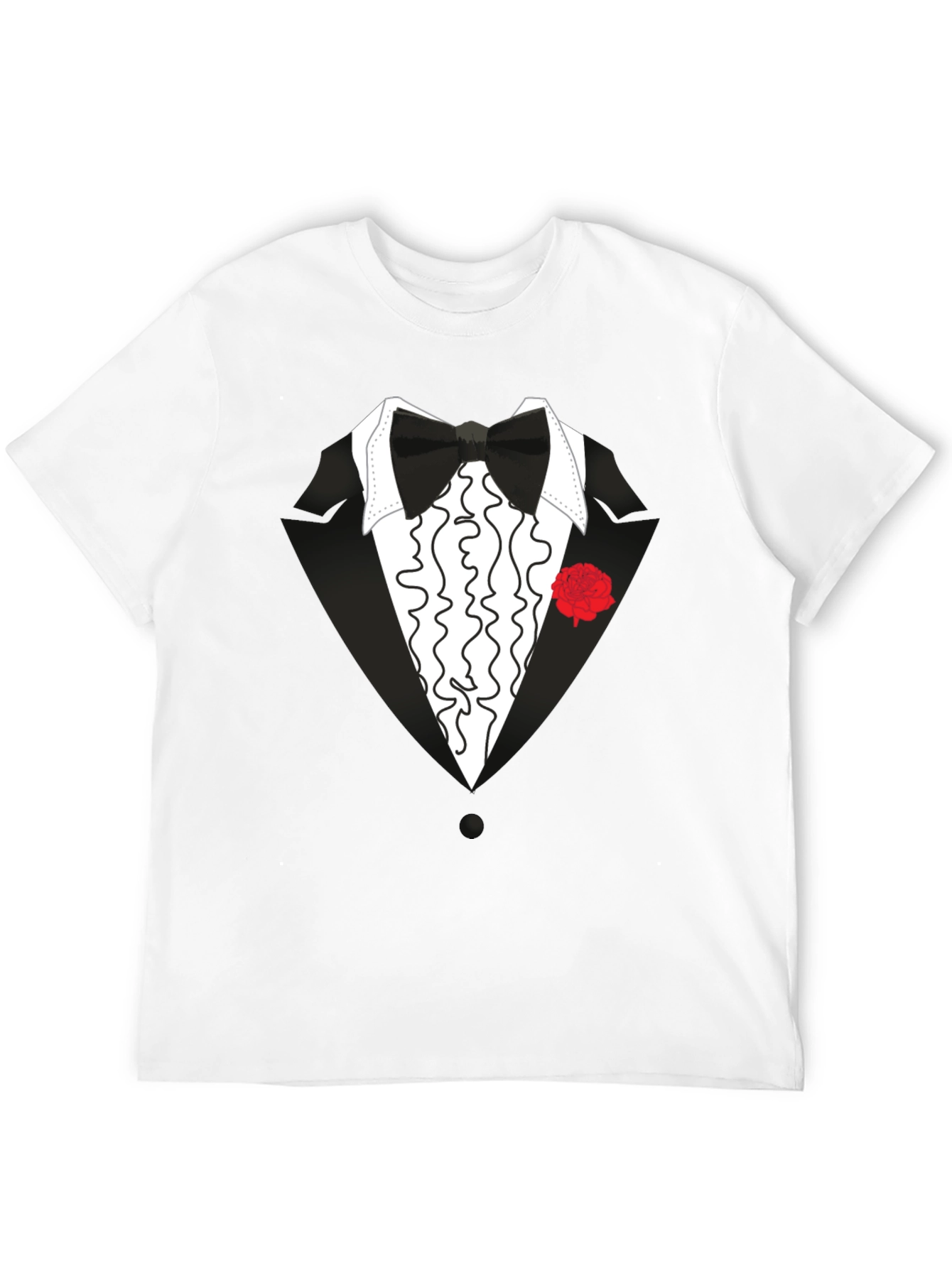 Tuxedo T-Shirt - Novelty Formal Wear Tee