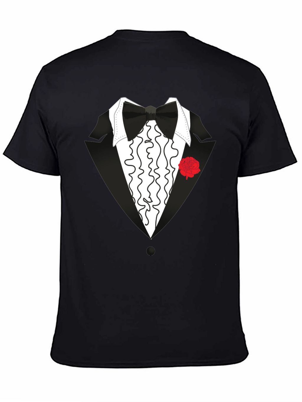 Tuxedo T-Shirt - Novelty Formal Wear Tee
