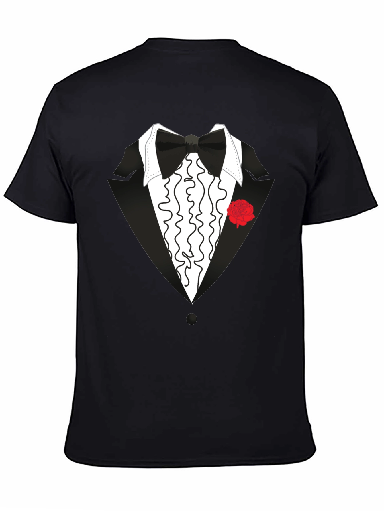Tuxedo T-Shirt - Novelty Formal Wear Tee