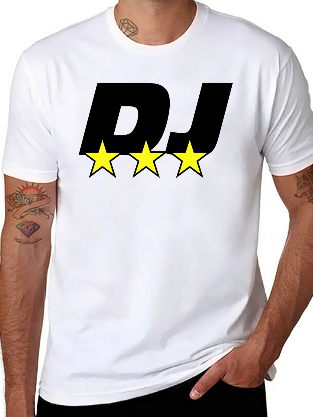 DJ Star Black T-Shirt