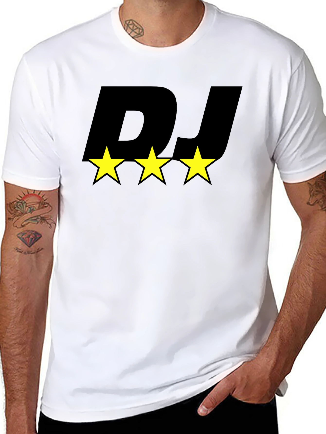 DJ Star Black T-Shirt