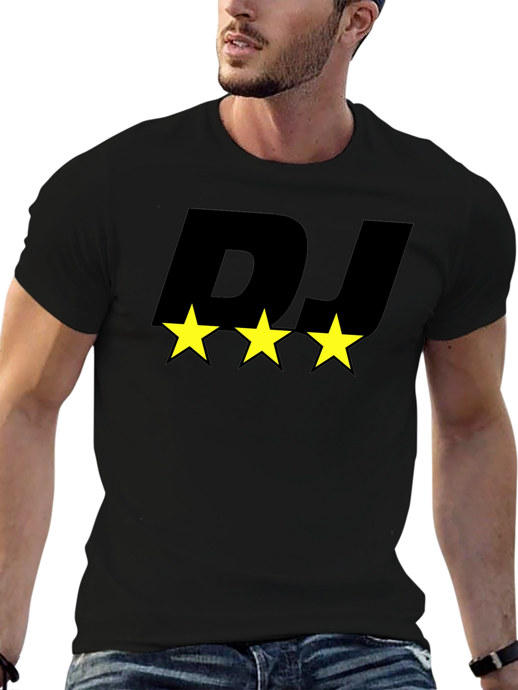 DJ Star Black T-Shirt