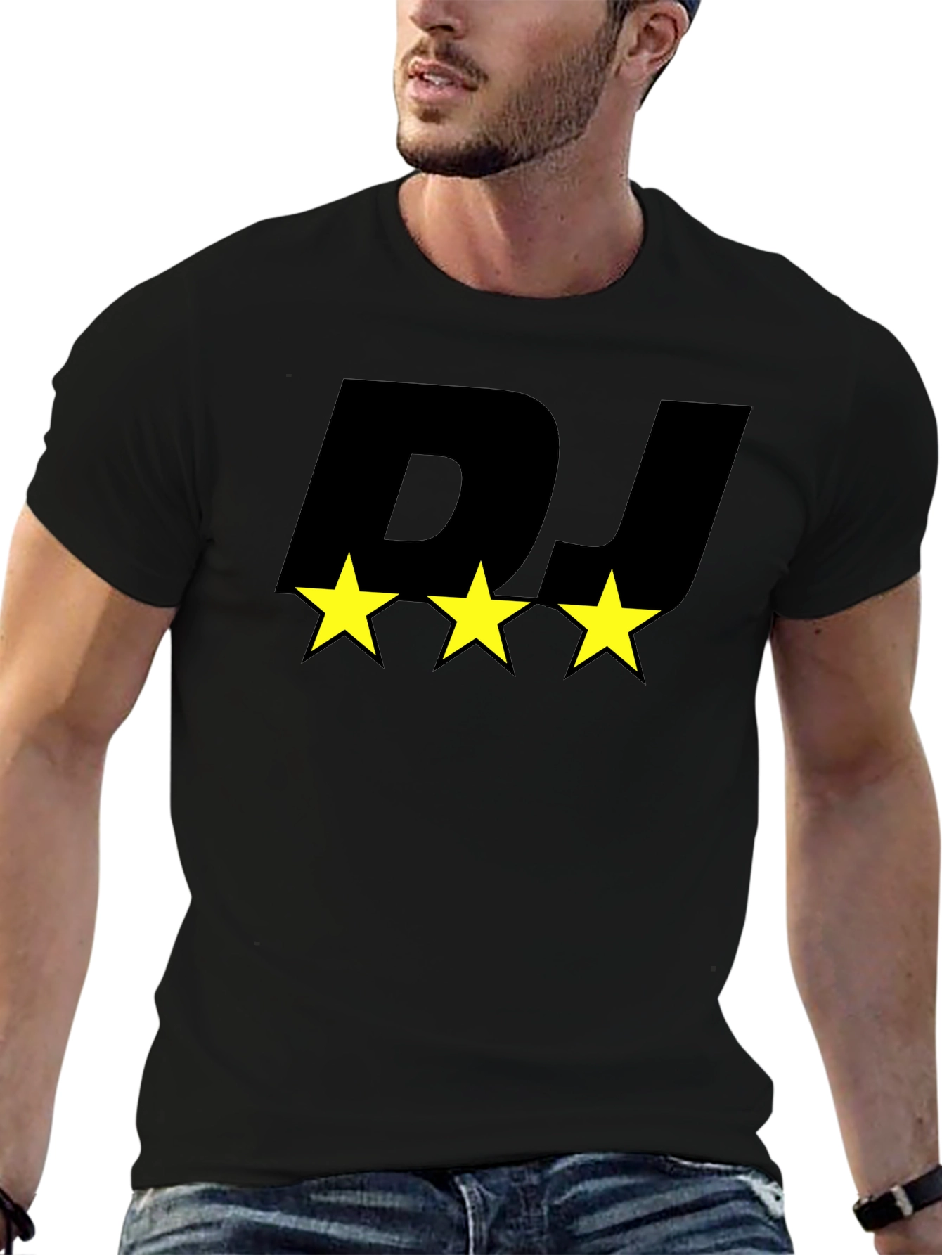 DJ Star Black T-Shirt