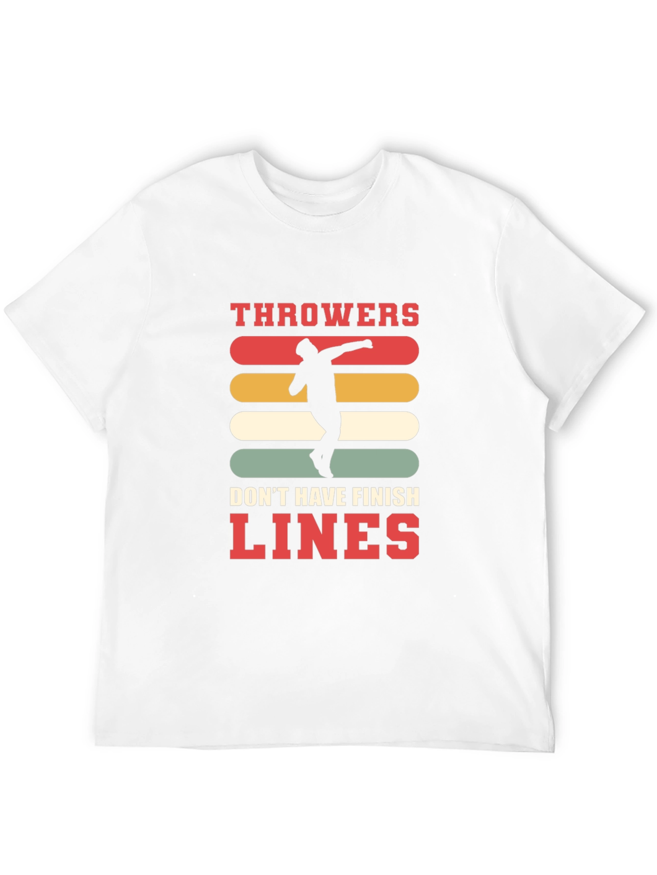 Throwers Dont Have Finish Lines Graphic Tee