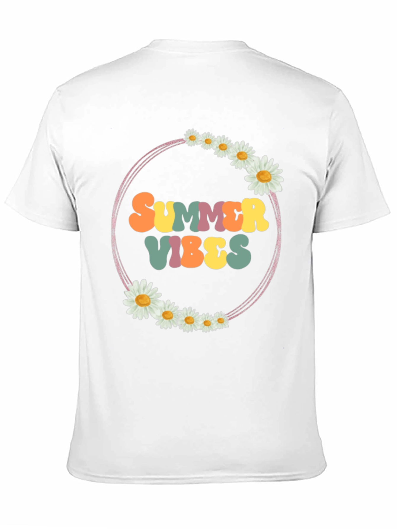 Summer Vibes Daisy Graphic Tee