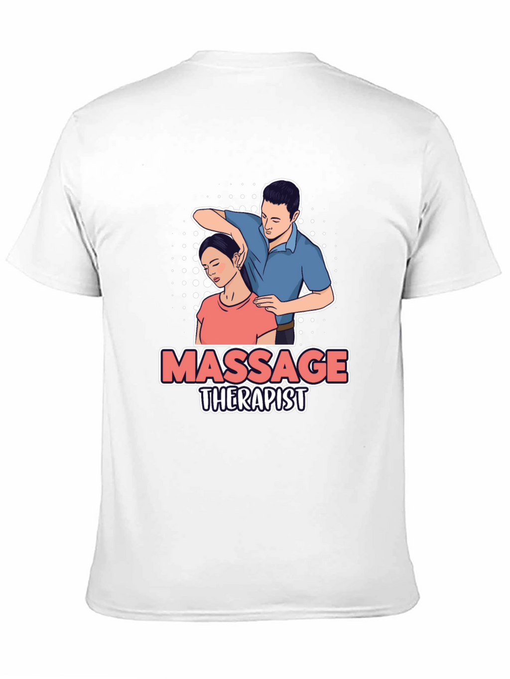Massage Therapist Graphic T-Shirt - Unisex Black Tee