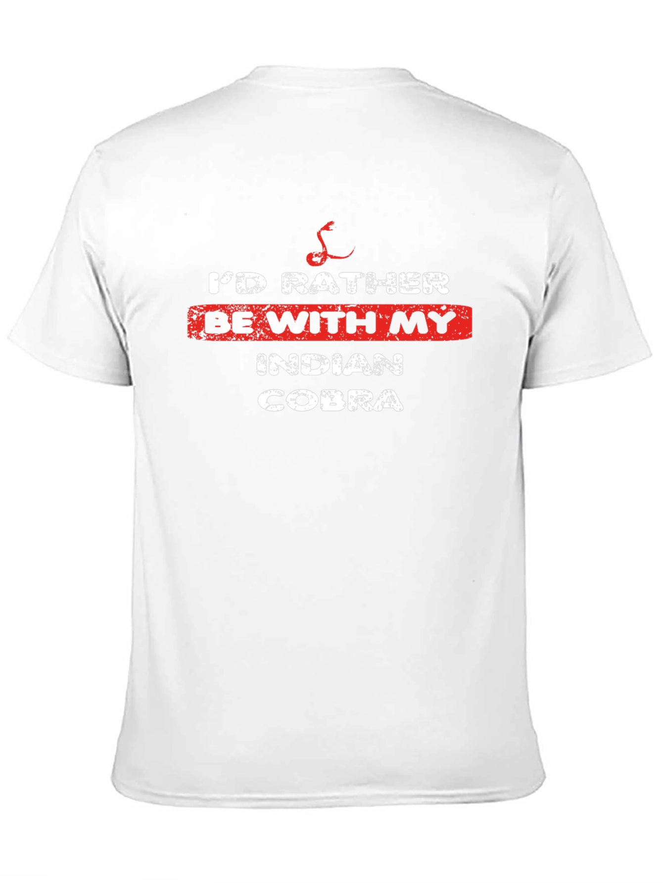 Id Rather Be With My Indian Cobra T-Shirt