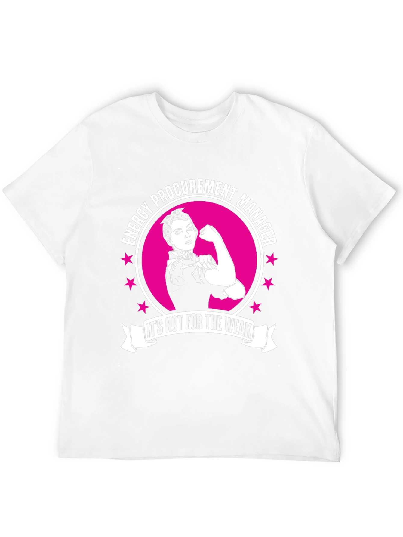 Energy Procurement Manager T-Shirt - Strong Woman Design