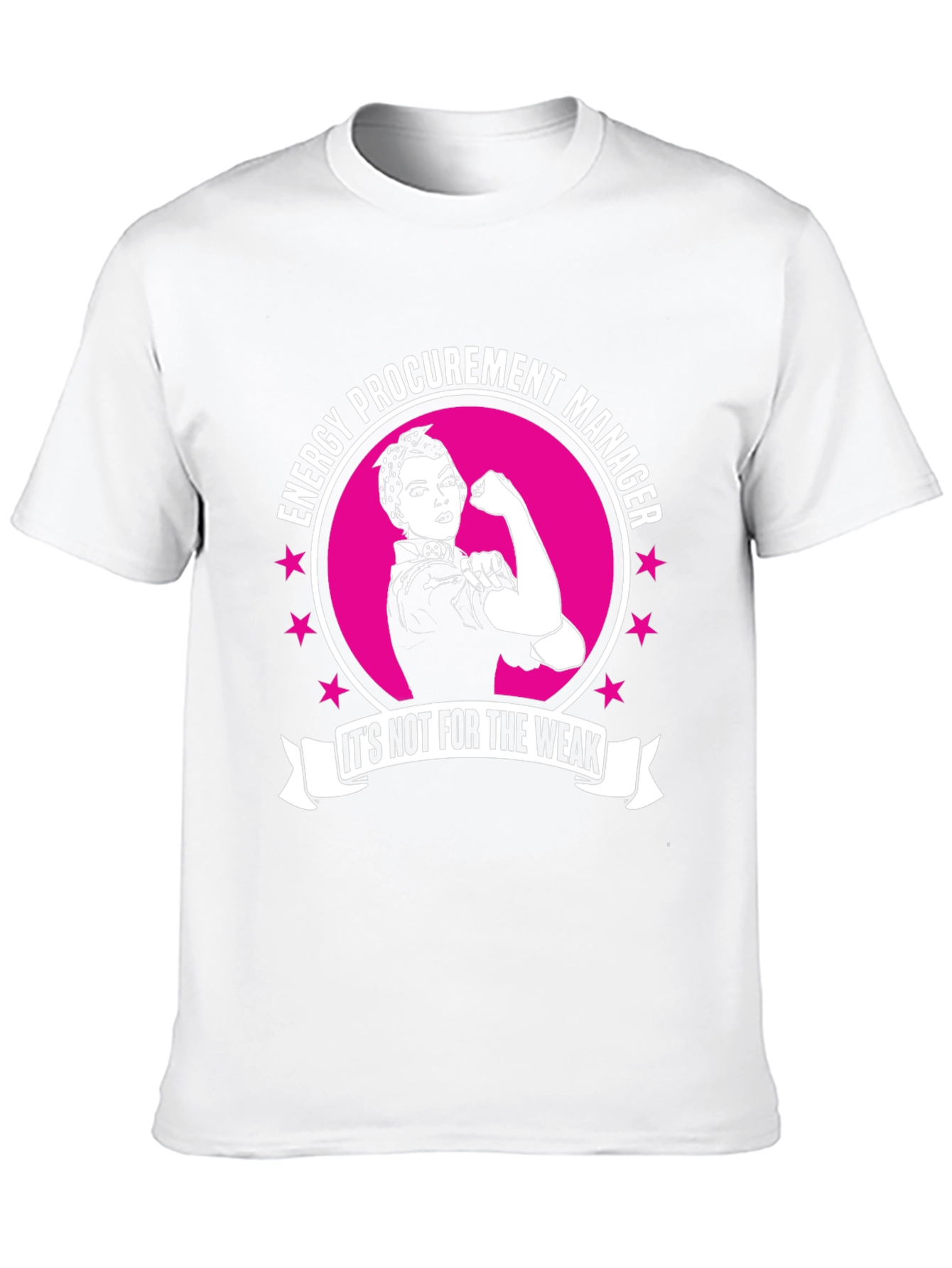 Energy Procurement Manager T-Shirt - Strong Woman Design