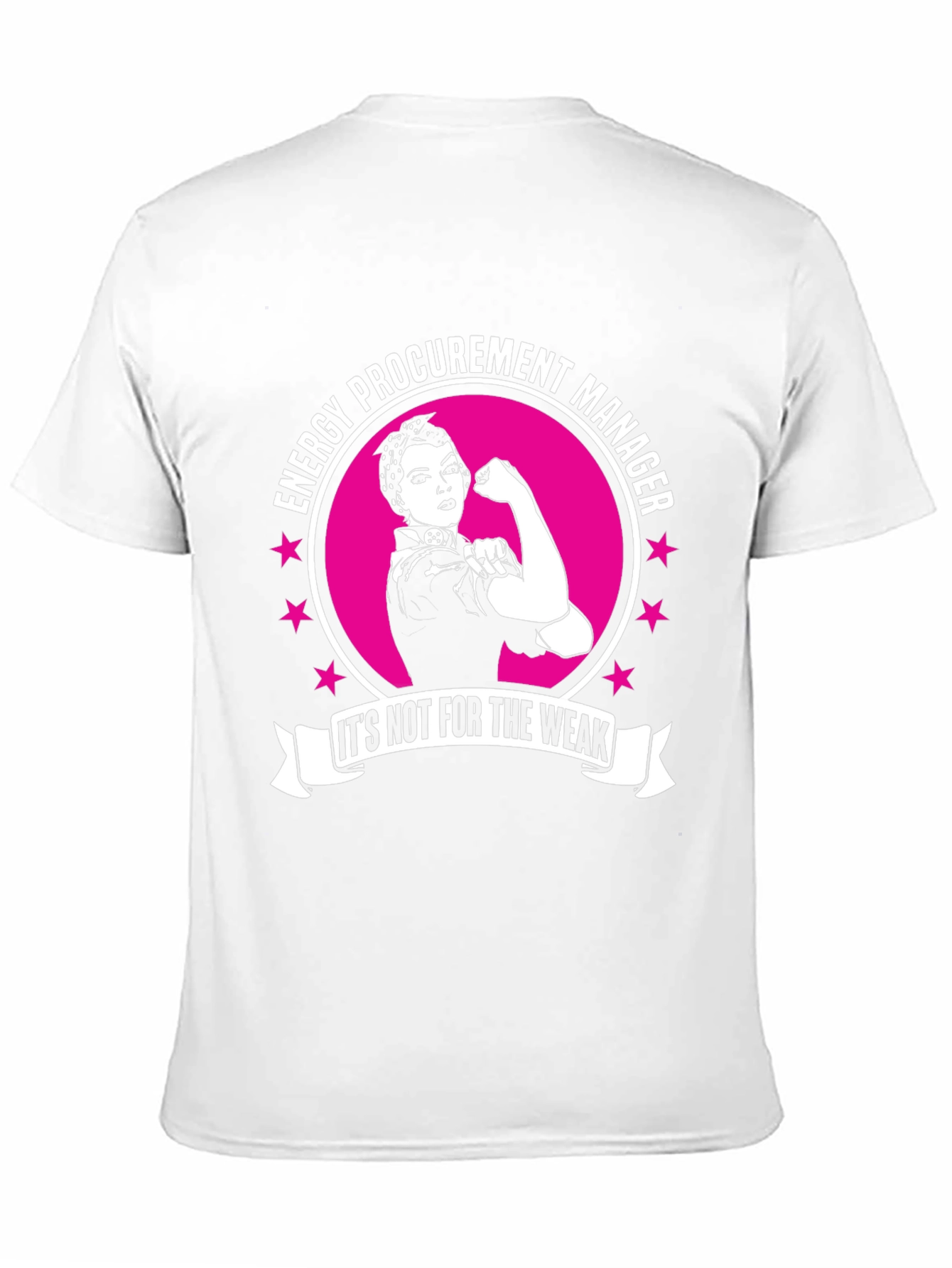 Energy Procurement Manager T-Shirt - Strong Woman Design