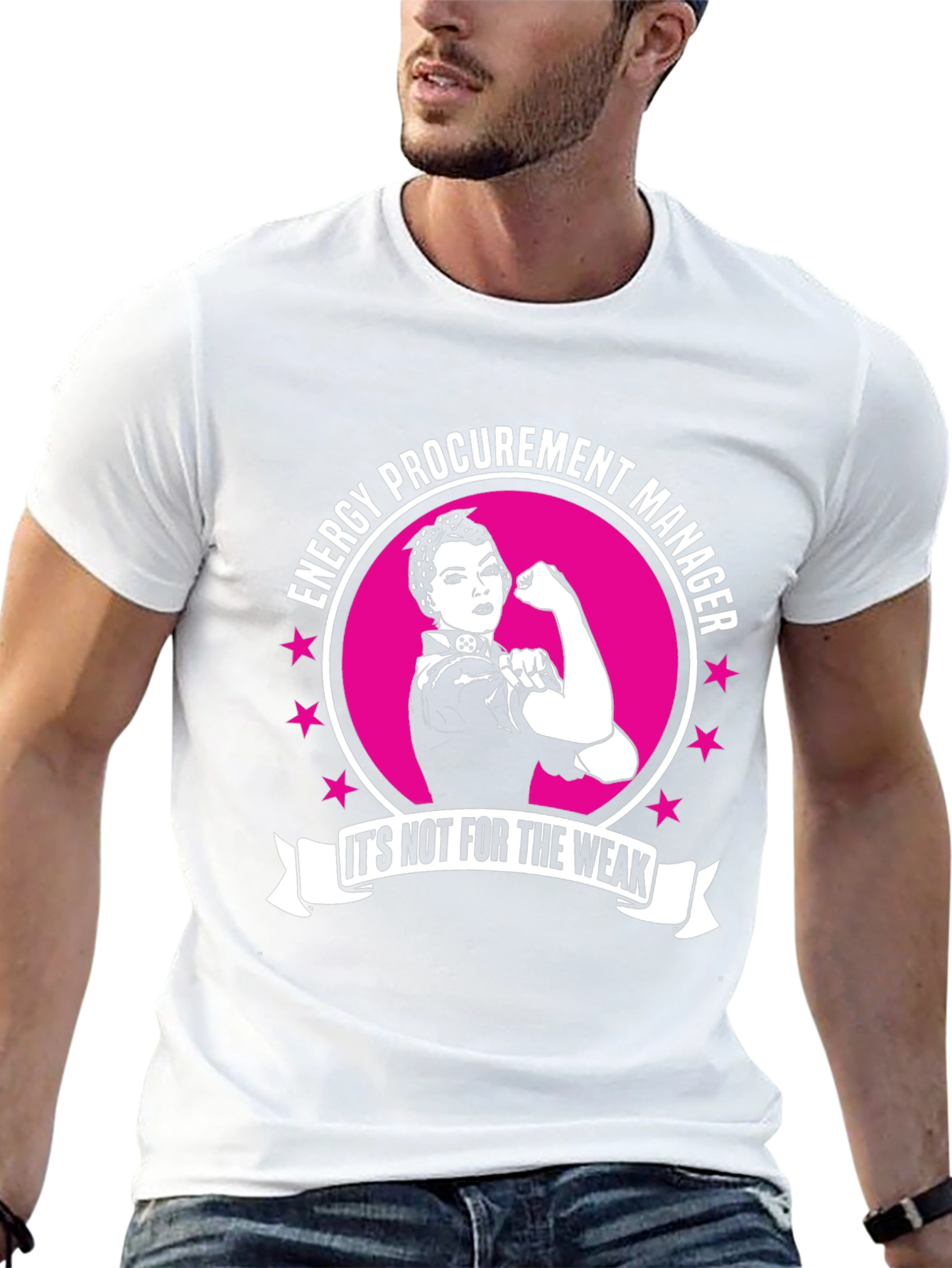 Energy Procurement Manager T-Shirt - Strong Woman Design
